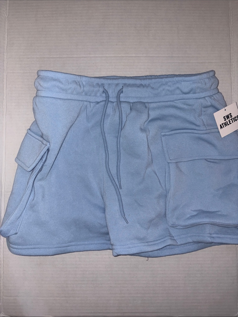 Light Blue Women’s Cargo Lounge Shorts size medium